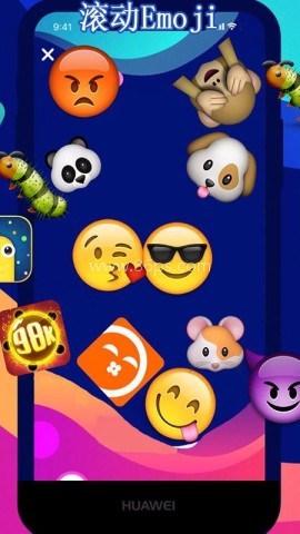 滚动图标app