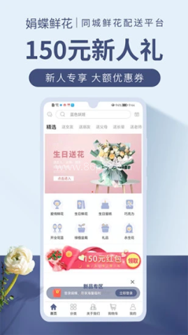 娟蝶鲜花
