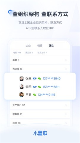 小蓝本企业查询