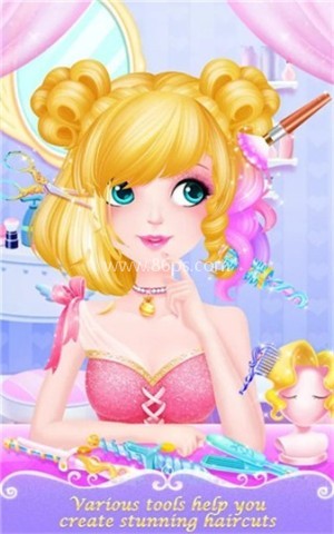公主美发屋小游戏