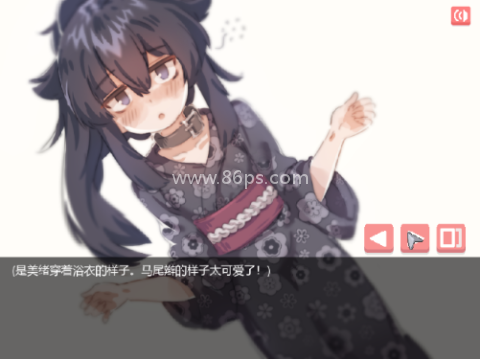 阴暗房间的孤独女孩