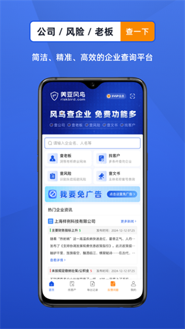 风鸟企业查询
