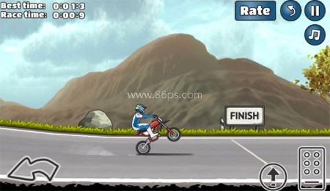 特技摩托车挑战（Wheelie Challenge）