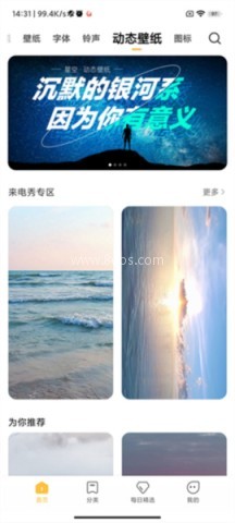 小米主题商店老版本 第1张图