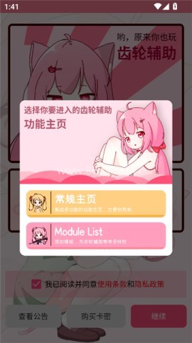 齿轮辅助粉色