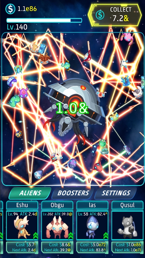 Idle Alien（放置外星人）