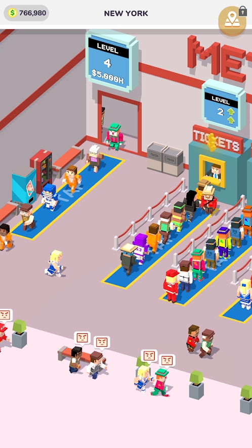 Subway Tycoon（闲置的地铁大亨）