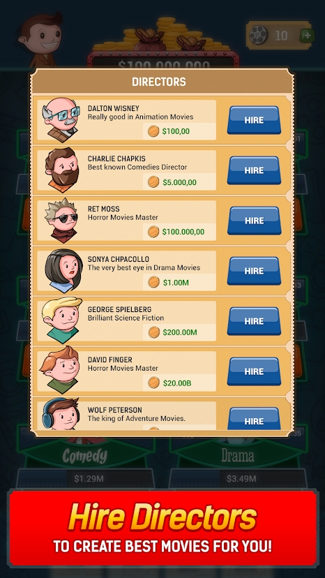 Idle Film Empire Clicker(放置电影帝国)