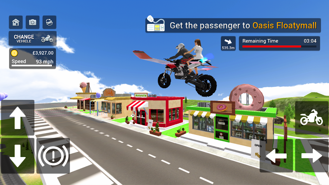 Flying Motorbike Simulator(摩托飞车模拟器)