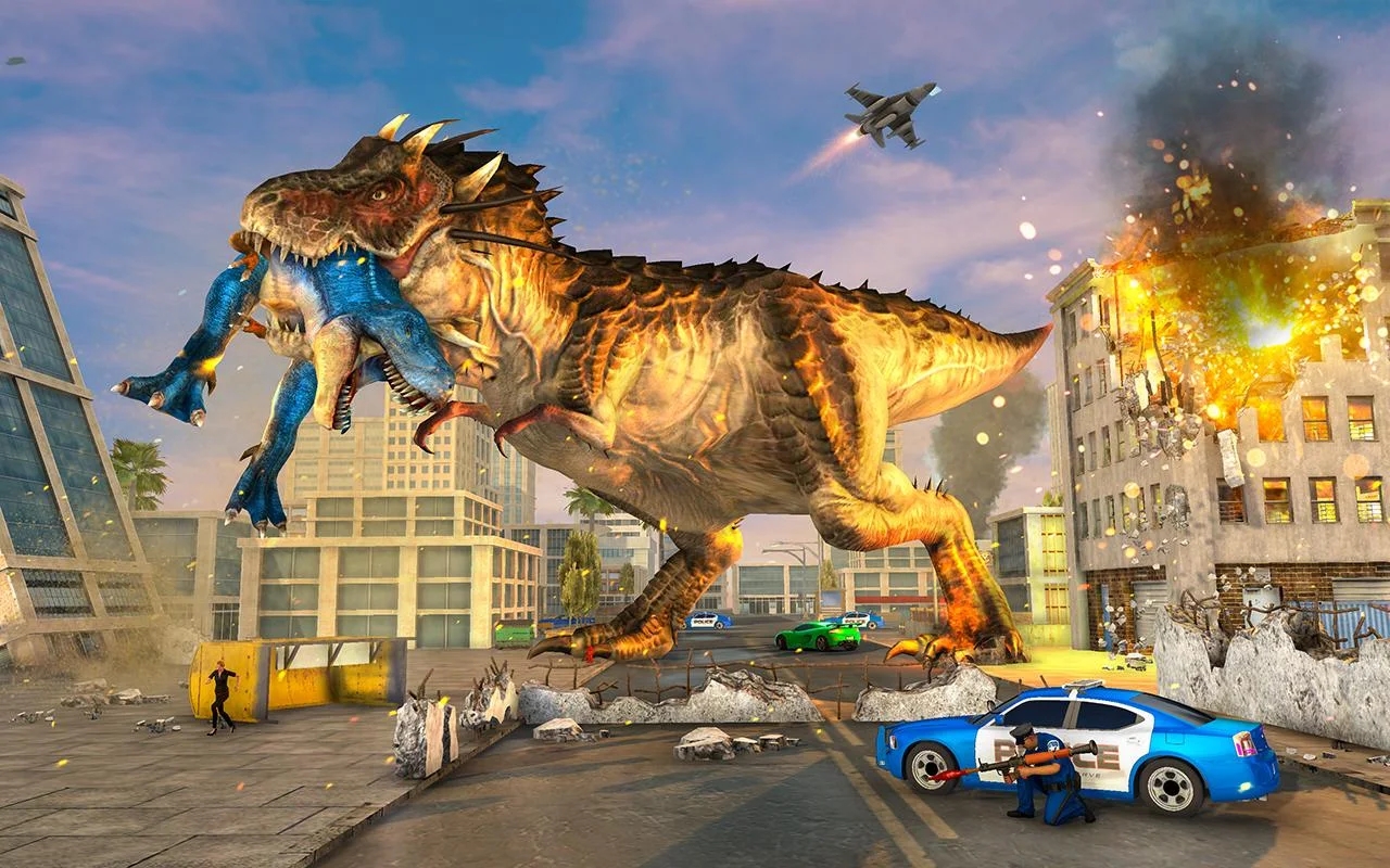 Dinosaur Rampage Simulator 2020（恐龙狂暴模拟器2020）