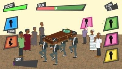 黑人棺舞攻击