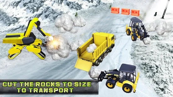 Snow Excavator Simulator(真正的大雪犁卡车挖掘机)