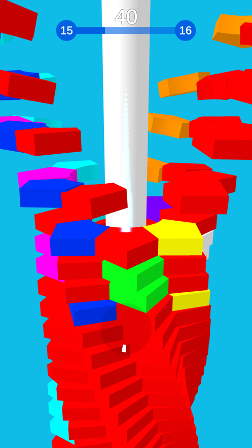 Stack ball fall（下降堆栈球）