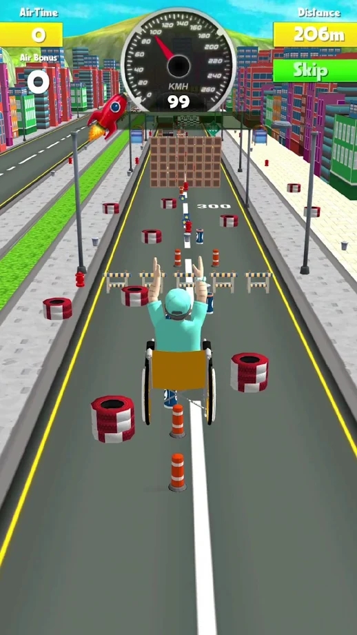 Crazy Stunt 3D（疯狂轮椅特技3D）