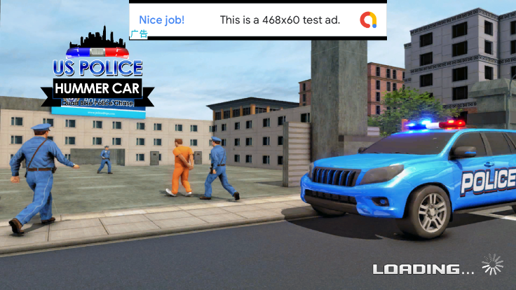 US Police Hummer Car Quad Bike Police Chase Games