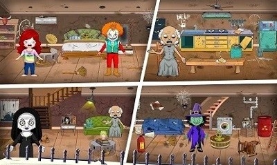 minitownscarygrany（模拟小镇可怕的奶奶屋）