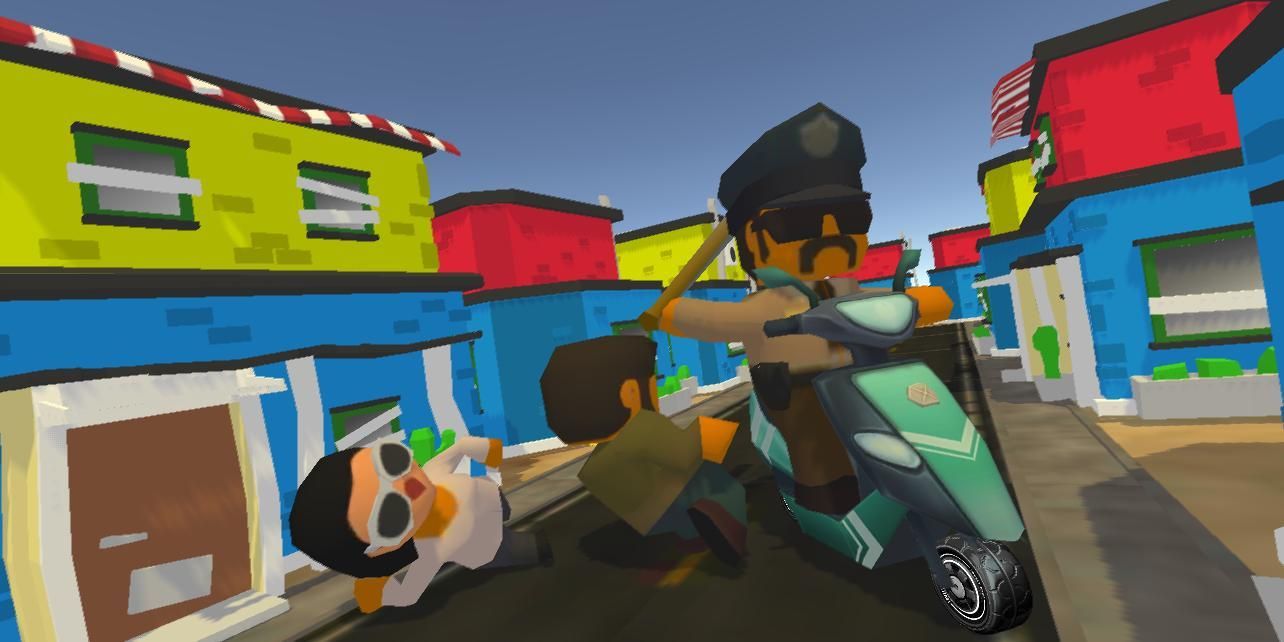 India Police(印度阿sir抓小偷)
