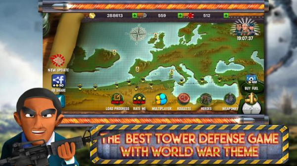 Universal War TD: European Empire Global Battle