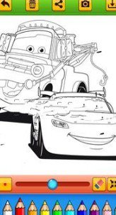 coloringlightningcars（着色闪电车）