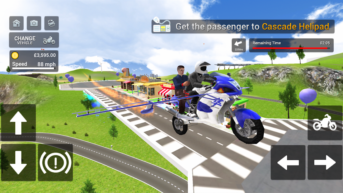 Flying Motorbike Simulator(摩托飞车模拟器)