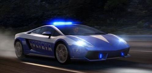 兰博基尼警车模拟驾驶3D
