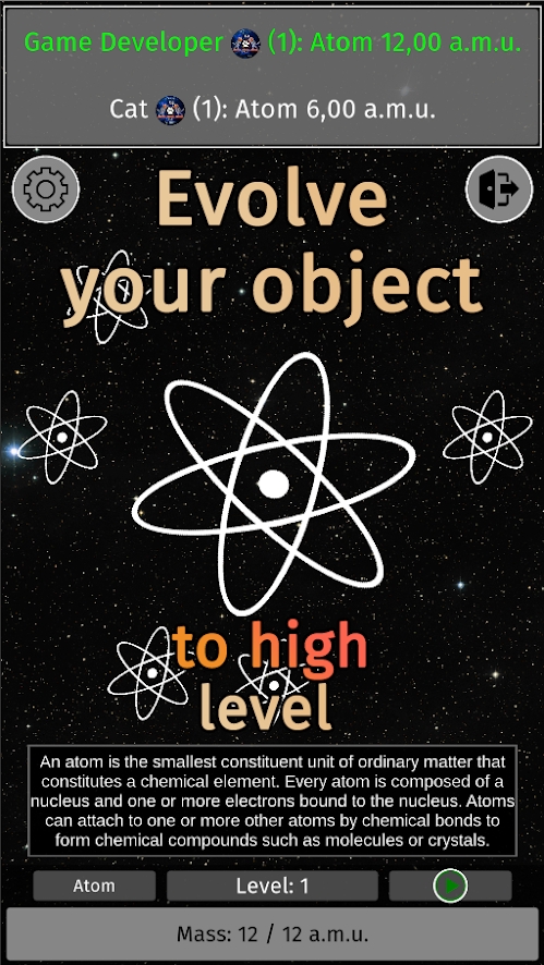 Space Evolution Clicker(空间演化模拟器)