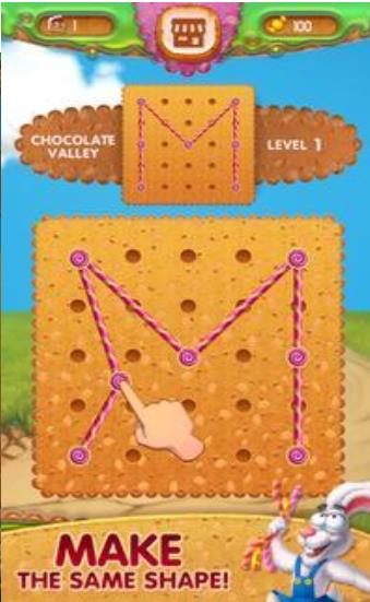 Toffee Line Puzzle(太妃糖绳拼图)