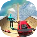 rampcargtracingnewcarstuntsgames（超级英雄巨浪坡道）