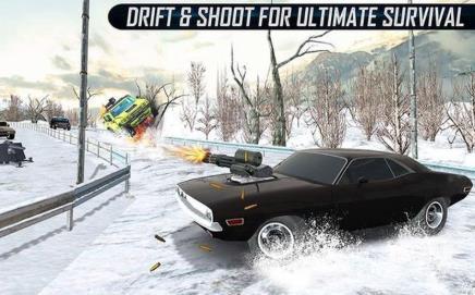 Furious Death Car Snow Racing: Armored Cars Battle