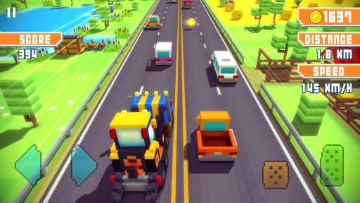 Blocky Highway（方块公路）