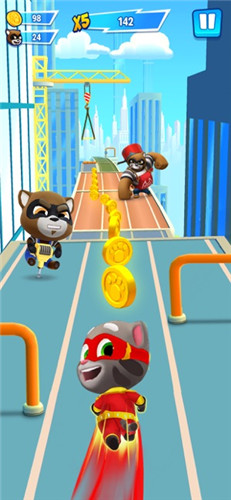 Talking Tom Hero dash