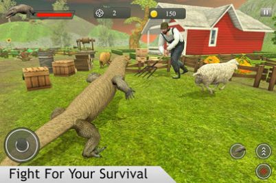 Komodo Dragon Family Sim(亚洲巨蜥模拟器)
