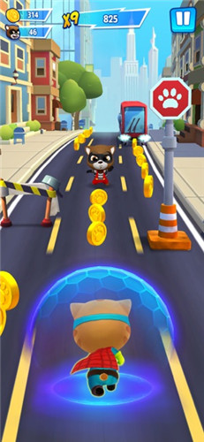 Talking Tom Hero dash
