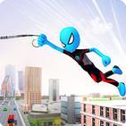 Stickman Ice Hero Crime City - Rope Hero(火柴冰英雄)