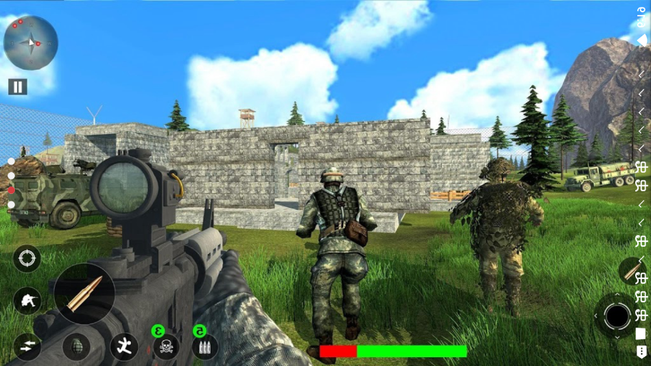 Free Survival Fire Battlegrounds: Fire FPS Game