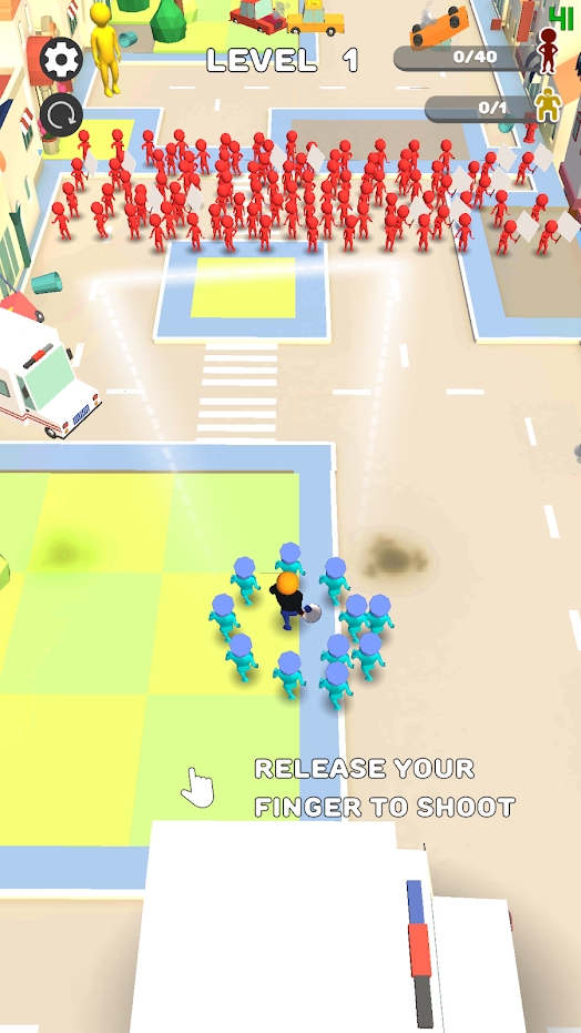 Cop Stop: Crowd Control（警察停止人群控制）