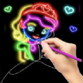 Glow drawing for kids（孩子们的发光绘画）