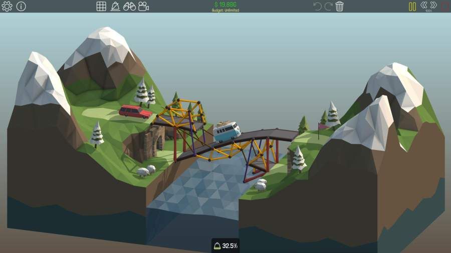 Poly Bridge（李哥造桥）