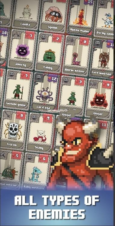 Dungonian: Epic card crawl dungeon（像素卡拼图地牢）
