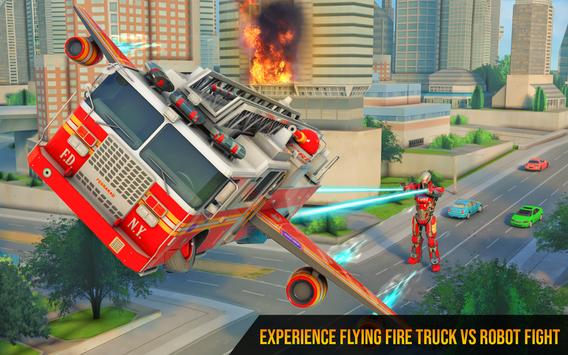 Flying Fire Truck Robot(飞行消防车变身机器人)