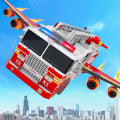 Flying Fire Truck Robot(飞行消防车变身机器人)