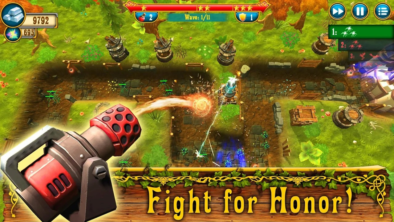 Fantasy Realm TD: Tower Defense Game（幻想境界逃出豫章书院）