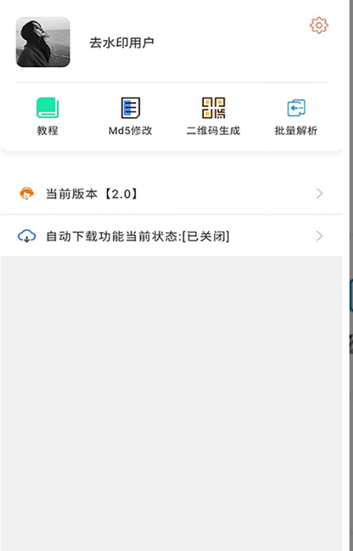 一键去水印