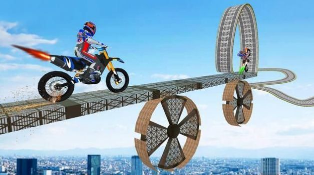 Bike Stunt Master: Snow Tracks 2020(摩托车特技大师雪道2020)