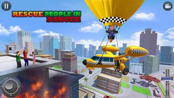 Air Jet Balloon Flying Taxi Game 2019（喷气气球飞行出租车）