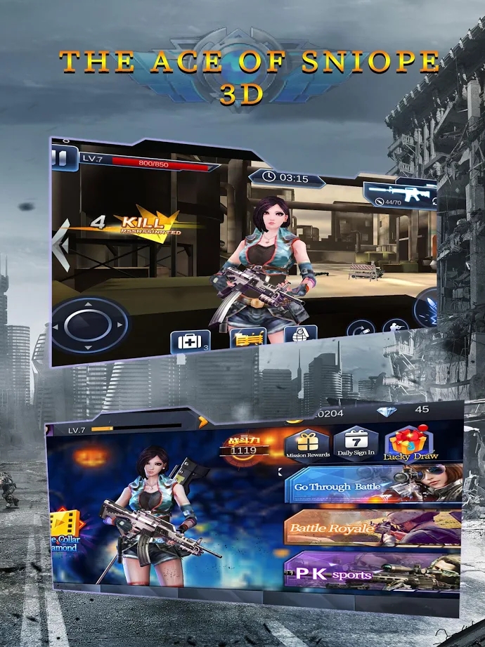 The Ace of Sniper：3D（王牌狙击手3d）