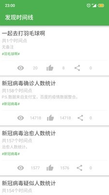 我的时间线
