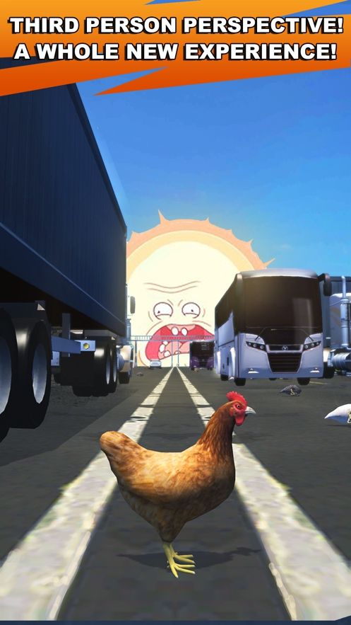 Chicken Challenge Cross Road Royale(微博上很火的压路鸡)