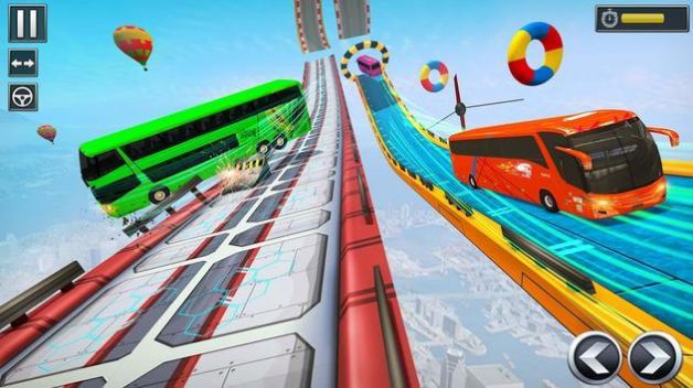 Mega Ramp Bus Stunts : Bus Racing Game（大型匝道巴士特技）