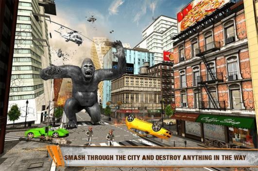 Gorilla Rampage Game（大猩猩横冲直撞）